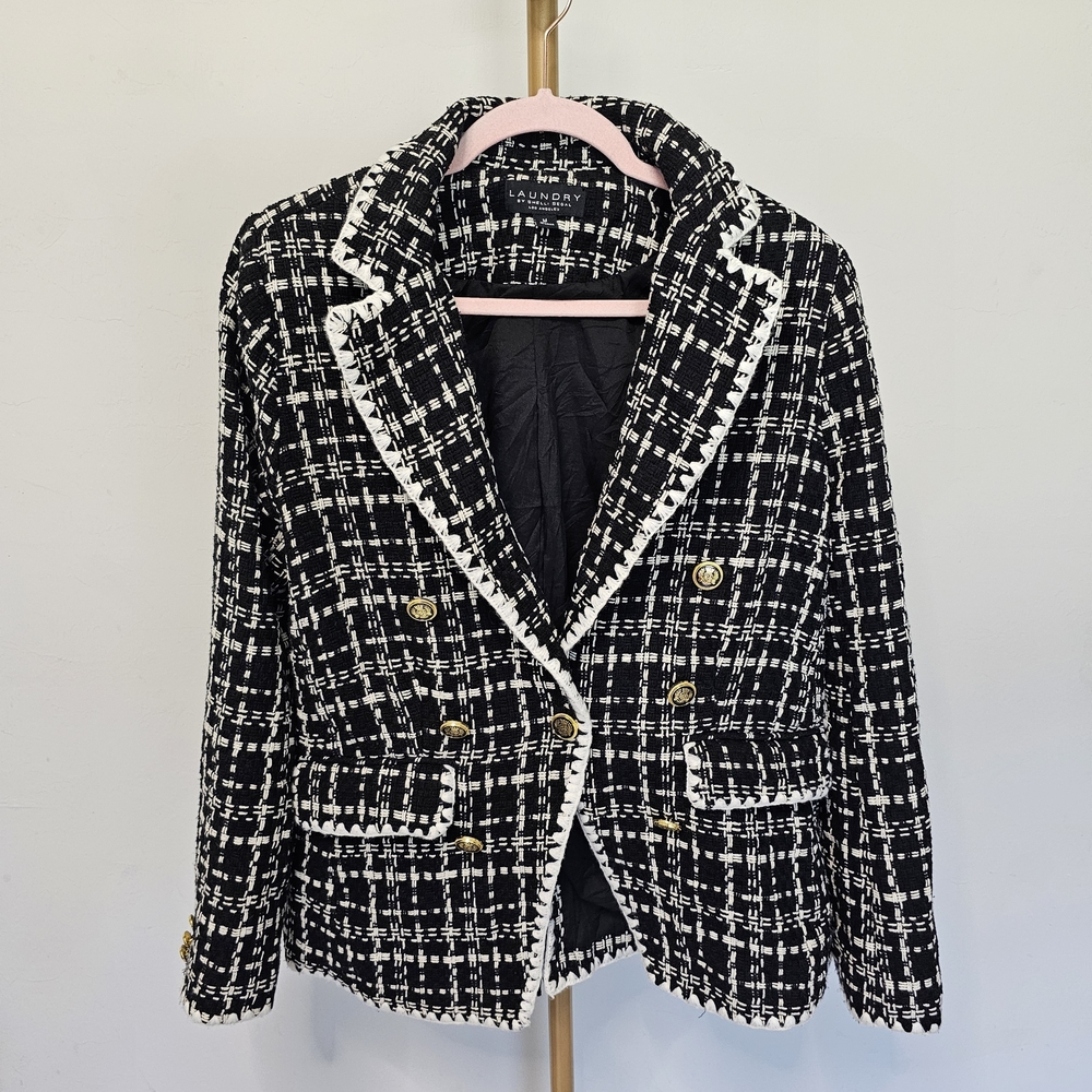 Laundry By Shelli Segal Blazer Tweed size Medium
